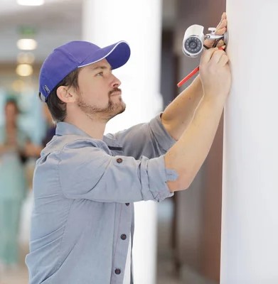 Instalação de câmeras